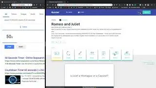 Quizlet Live in Less Than 60 Seconds: Romeo & Juliet
