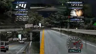 Initial D Arcade stage ver.3 - new game +6 - vs Takumi - Akina - Android Gameplay