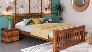 Wooden Bed | King Size Beds | Queen Size Beds | Latest Bed Designs AHD Furniture