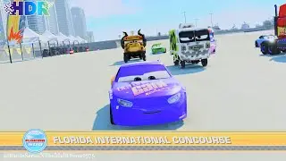 [HDR] Cars 3 Driven To Win | Брик Ярдли &mdash; гонка-боул | Florida International Concourse, 3 круга