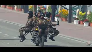 Republic Parade Dare devils  || India's Republic Day with chief guest president of Europe union