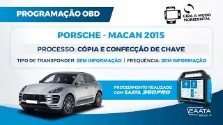 C&Oacute;PIA E CONFEC&Ccedil;&Atilde;O DE CHAVE DA PORSCHE MACAN 2015