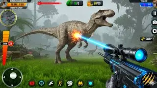 Wild Animal Hunter 3D: Epic Dinosaur Hunting Adventure 🦖🥸|New 2026 Update Gameplay #44
