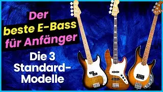 Der beste Bass f&uuml;r Anf&auml;nger & die 3 klassischen Standard-Modelle