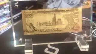 1000 dirhams gold