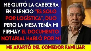 MI YERNO ME QUITÓ LA CABECERA DE LA MESA… PERO NO VIO LO QUE ESTABA TALLADO DEBAJO