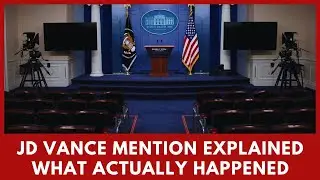 White House Press Briefing Clarifies JD Vance References