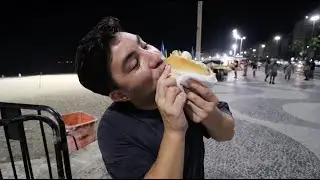 Probando COMIDA CALLEJERA en BRASIL
