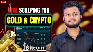 Live Crypto & Gold Analysis  & Trading |BITCOIN, XAUUSD, SCALPING| #crypto #bitcoin #forex #gold