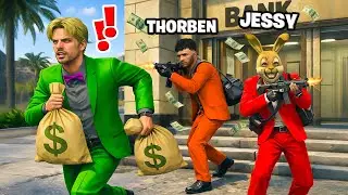 Ik Beroof JESSY & THORBEN Hun Geheime Bank In GTA!💰