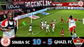 MAGOLI YOTE LEO: SIMBA SC 10-5 GHAZL FC |MECHI YA KIRAFIKI. SOWA, AHOUA, BAJABER, PRE SEASON MISRI