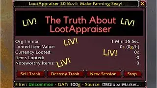 Truth about LootAppraiser and Looted Item Value