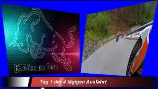 Bullen on Tour      Tag 1 der 4 tägigen Ausfahrt  waffls motorrad tv / Bullen on Tour / Drift Ghost