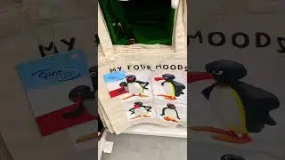 Remember these characters??? #cartoon #famous #tv #show #penguin #pingu #comedy #fun #london #vlog