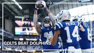 Daniel Jones shines as Colts beat the Dolphins 33-8 | Postgame sound and analysis | 13Sports