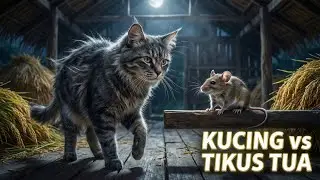 THE CAT AND THE EXPERIENCED OLD MOUSE | A Fable Full of Moral Messages