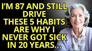 I&rsquo;m 87 and Still Drive! These 5 Habits Are Why I Never got Sick in 20 Years.senior wisdom aging well