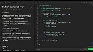 [Leetcode] 295. Find Median from Data Stream