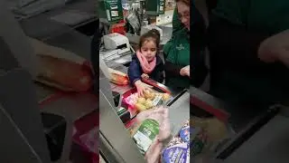 Checkout at Morrisons