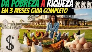 50 Galinhas Poedeiras  Da Pobreza à Riqueza em 3 Meses Guia Completo