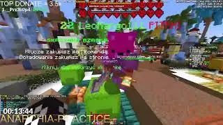 ☁️ LIVE ON ☁️ ! 🎄DOMINACJA Z KORONA!! - MINECRAFT NA 22MC.PL LECIMY !