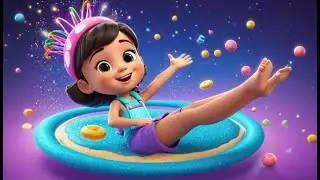 The Dancing Dough Adventure 🥨🎶 | Fun Action Song for Kids | Playful Nursery Rhyme