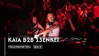 KAIA B2B 13ENKEI @ Technoabteil, M&Auml;X Z&uuml;rich