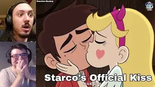 ❤️Starco's Official Kiss❤️ | Reaction Mashup | SVTFOE S4Ep38