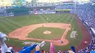 Last Out of Royals Win the Pennant and Sweep Orioles