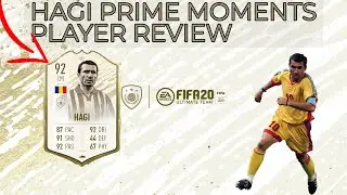 FIFA 20 HAGI PRIME MOMENTS (92) PLAYER REVIEW|FIFA 20 ICON HAGI PLAYER REVIEW|