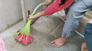 Pani wala balloons|पानी वाले गुब्बारे।