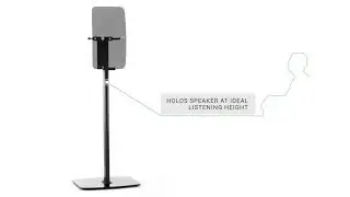 Tura FLEXSON - Floor Stand for SONOS PLAY:5 Vertical Gen:2