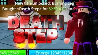 DEATH STEP В БЛОКС ФРУТС!!! ОБЗОР СТИЛЯ БОЯ ШАГ СМЕРТИ