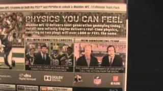 Madden NFL '13 Unboxing