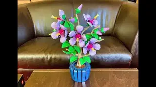 Building Live Lego Botanicals Hibiscus, Set Nr.: 10372