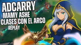 ASHE SIN MIEDO A NADA: PPUROS FLECHAZOS &Eacute;PICOS ❄️#leagueoflegends #thestonee #ashemontage #new
