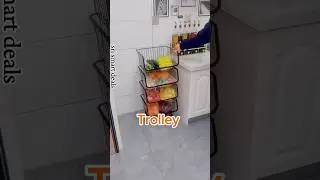 The Trolley That Cleans Clutter #shorts #meesho #trolley