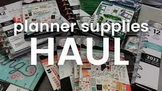 Happy Planner HAUL 2022 Planners, Stickers & Accessories!