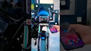 splendor neon Light attached with mobile 😱 #shorts #trending #viralvideo #shortsfeed