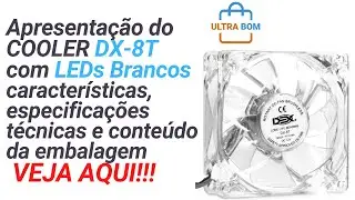 DX-8T LED BRANCO - Apresenta&ccedil;&atilde;o do produto, caracter&iacute;sticas e conte&uacute;do da embalagem
