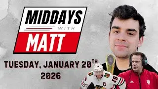 Cigs, Beer, and Danger // Middays with Matt // 1-20-26
