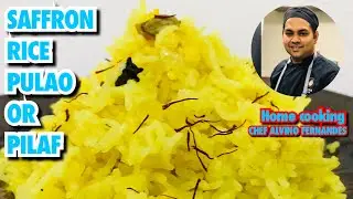 How to make saffron rice|saffron pulao|saffron pilaf |zafarani pulao|perfect saffron rice |