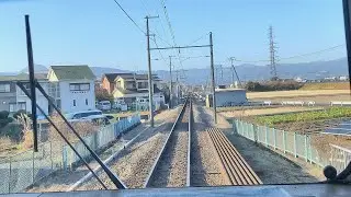 伊豆箱根鉄道前面展望＋最乗寺風景＜Cabview Japanrail Izu-Hakone Railway and Scenery of Saijoji Temple＞