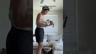 A morning in the life with a NEWBORN baby! #couple #relationship #couplegoals