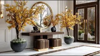 🍁 Martha Stewart Fall Entryway D&eacute;cor 2026 | Grand Harvest Elegance & Cozy Luxury Accents