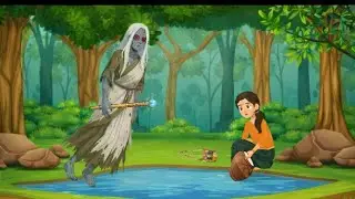  गरीब लड़की और जादुई जंगल 🧟Hindi Story | Hindi Moral Stories | Cartoon Story | Hindi Kahaniya 