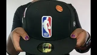 Logoman '2018 NBA DRAFT' Black Fitted Hat by New Era