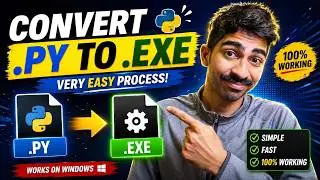 Python To EXE ( Change .py to EXE )