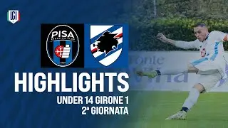 Highlights Pisa-Sampdoria U14, 2ª giornata stagione 2024-25