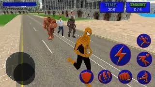 Spider Super Hero City Rescue Battle From Monster Crime | Android GamePlay